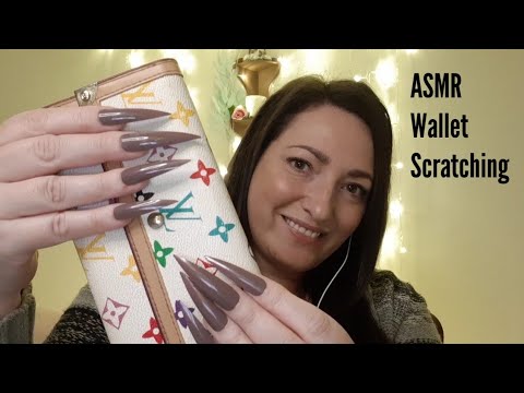 ASMR Wallet Scratching With Long Nails