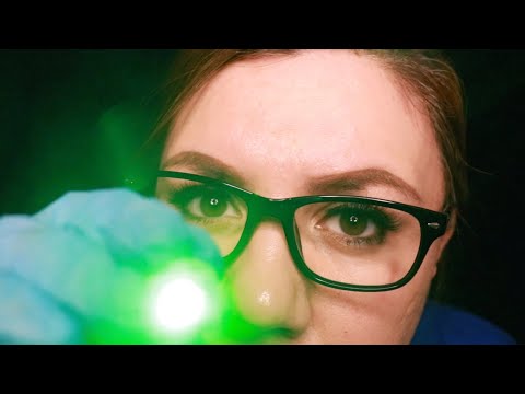 ASMR Intense Medical Eye Exam Roleplay / Light Tracking and medical Personal Attention