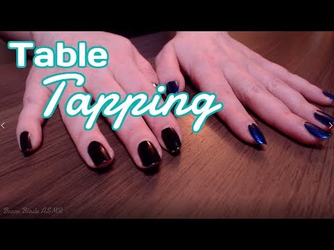 ASMR Fast tapping on Table Top -No Talking