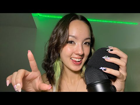 ASMR Asking You Personal Questions w/ mic pumping & swirling + inaudible trigger words