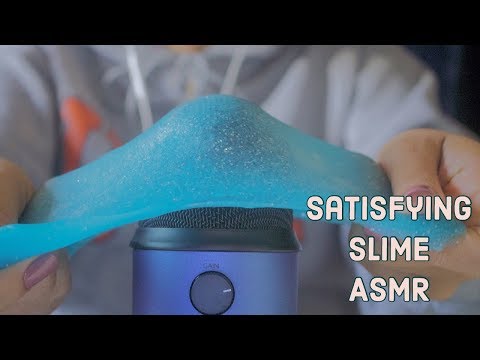 ASMR | Satisfying Slime ASMR | Slime On Mic 🧠 NO TALKING