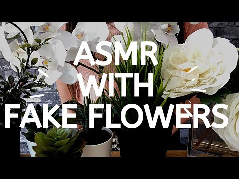 ASMR Rustling Fake Flower Sounds | Super Tingly (No Talking)