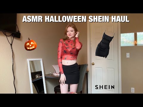 ASMR Halloween SHEIN Haul + Costumes