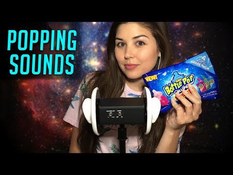 3DIO ASMR - Popping Candy Sounds & Whispering 🍬✨