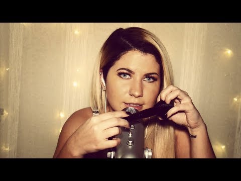 ASMR Whispering, Tapping and Brushing, My first video introduction