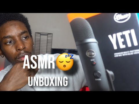 [ASMR] Relaxing Mic unboxing whispers/tapping/plastic sounds