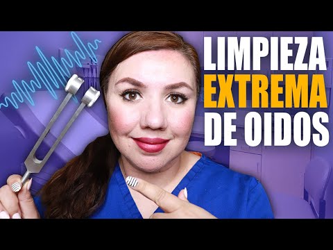 ASMR Español Examen Super Cosquilloso de  Oidos y Limpieza / Tingly Ear Cleaning / Murmullo Latino