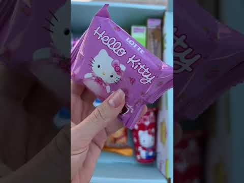 Unboxing Mystery box Hello Kitty ASMR #shorts