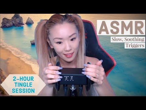 2hr ASMR TINGLE SESSION | Slow, Soothing Triggers
