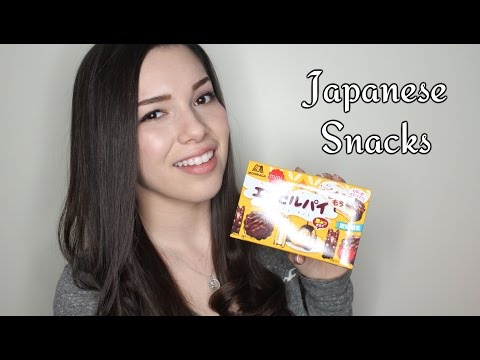 ASMR - Trying Japanese Snacks ⏐ Eating and Crinkle Sounds