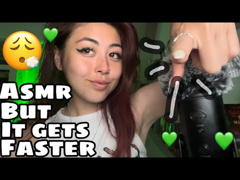 Asmr but everytime I tap the screen it gets faster ✨😝😴