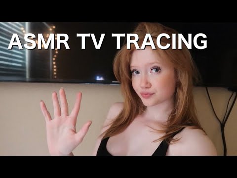 ASMR tv tracing and tapping