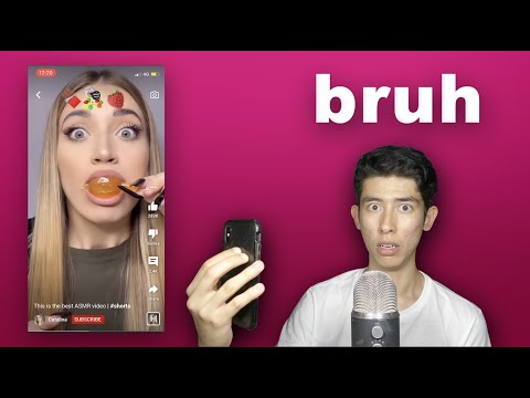 ASMRtist Reacts to Youtube Shorts ASMR (finale)