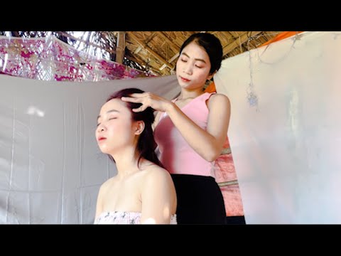 NO AD | ASMR  | ASIAN GIRL | 2 Pretty Girls massage # 15