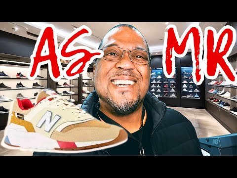 ASMR New Balance Sneaker Shoes Sales Trainer Roleplay