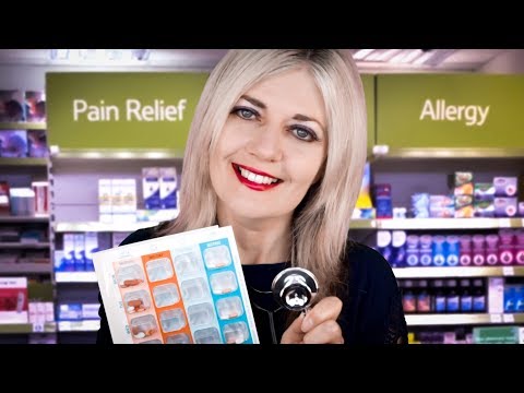 ASMR Pharmacist - Health Check And Medicine Review