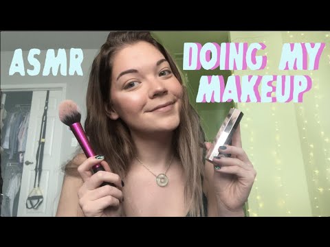 doing my face makeup ~ ASMR relaxing get ready with me pt.1