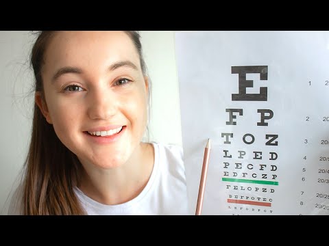 [ASMR] Eye Examination Roleplay (Soft Spoken)
