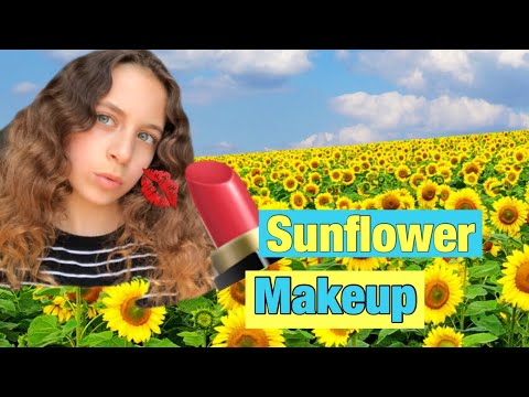 Sunflower Makeup 🌻(stay till end for montage !!)