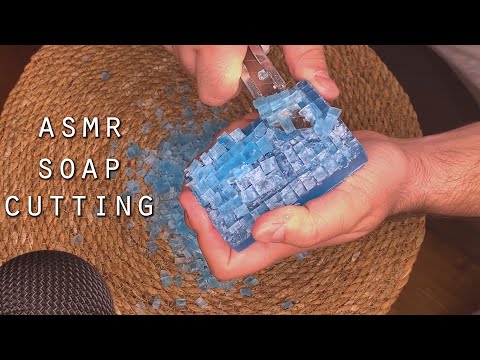 ASMR | Satisfying Soap Cutting (First Try)