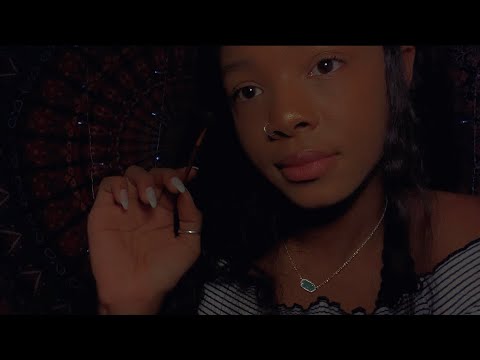 ASMR fishbowl effect pt 3 || close whisper + glass tapping + personal attention