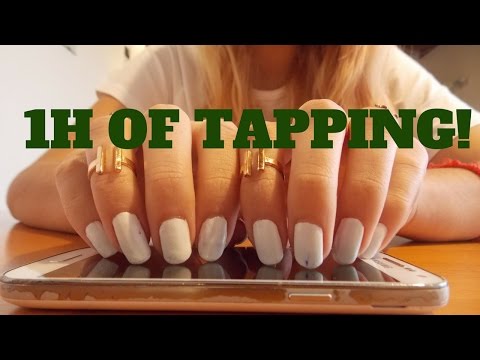 ASMR 1 HOUR OF TAPPING! No Talking