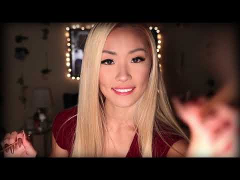 FACE BRUSHING ASMR + OTHER TINGLY TRIGGERS