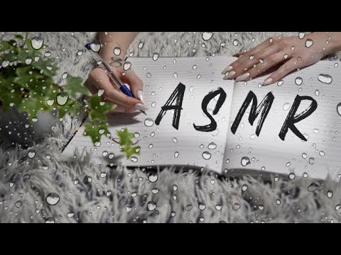 ∼ ASMR ∼ I'm writing you a letter (The Sounds of Rain, Thunder, Wind)