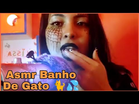 Asmr Banho De Gato/ spipaint👅💦