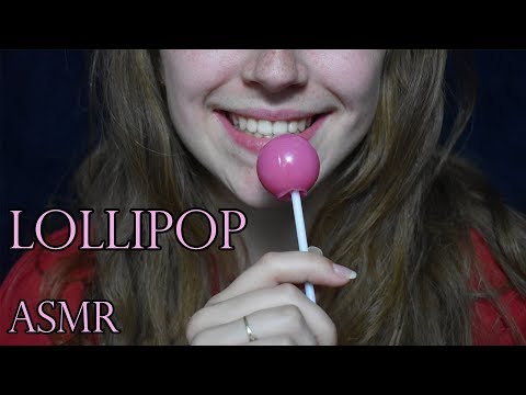 ASMR ♥ Lollipop Sucking ♥ Ear to Ear Binaural Mouth Sounds For You ♥