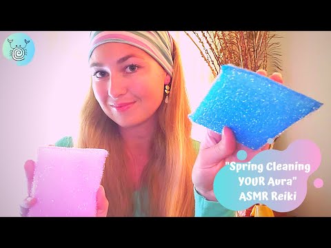 ASMR by P.A.R. ~ ASMR Reiki, ASMR Personal Attention "Spring Cleaning YOUR Aura", Scrubbing YOU Down
