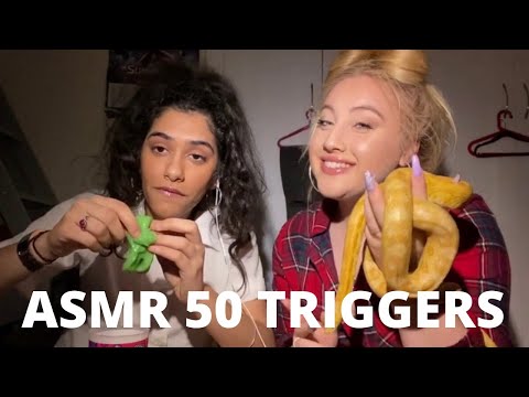 ASMR 50 TRIGGERS (GLASS TAPPING, WATER SOUNDS, LIPGLOSS AND MOUTH SOUNDS) + Book release!
