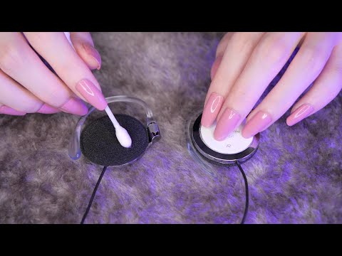 ASMR Recorded with Clip On Headphones / Lo-fi (No Talking)