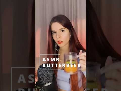 New ASMR Trigger 🧙🏼‍♀️ Butterbeer from Harry Potter