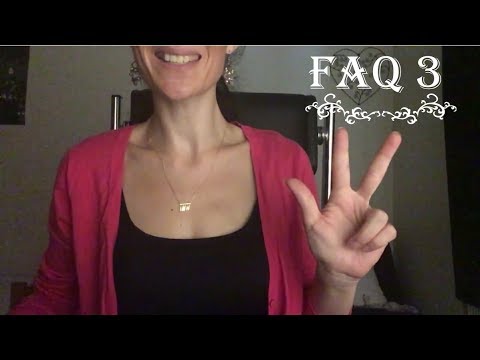 { ASMR FR } FAQ partie 3 !