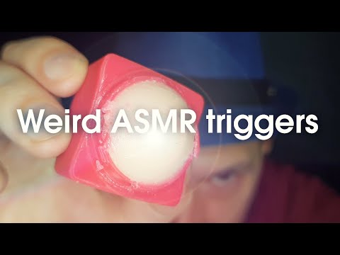 Weird ASMR triggers and their sounds
