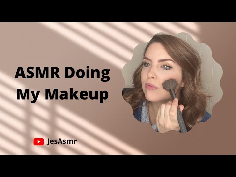 ASMR Doing my makeup- soft whisper