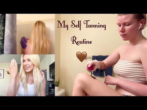 My Summer Self Tanning Routine with RESULTS ☀️ ASMR (whispered voiceover)
