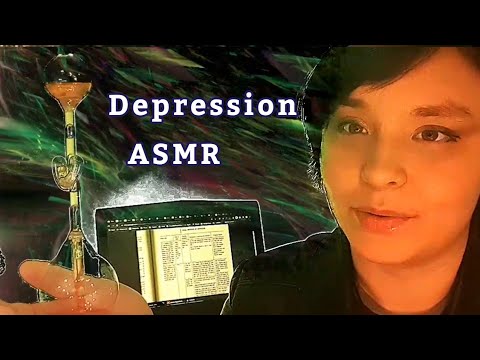Doctor explains DEPRESSION MYTHS - in ASMR | (slime, personal attention)