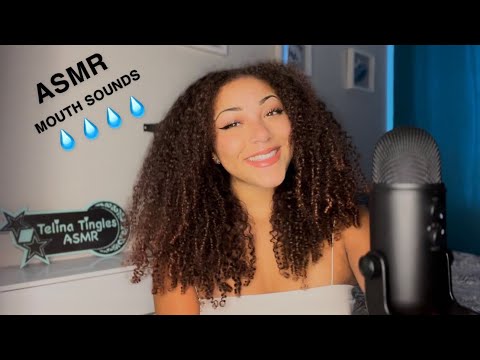 ASMR Whispering To You In Mouth Sounds ONLY | Intense Mouth Sounds 💧