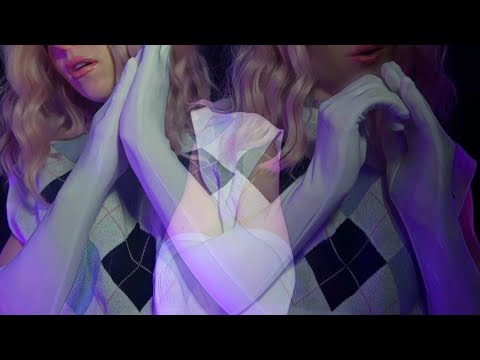 ASMR Soft Whispering, Layered Sounds, Slow Hand Movements, Face Touching, Hypnosis for Sleep