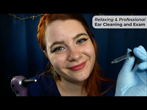 🩺 Relaxing & Professional Ear Cleaning and Examination 👂 | ASMR Soft Spoken Medical RP