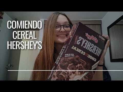 ASMR COLOMBIANO // COMIENDO CEREAL HERSHEY'S Y HABLANDO DE LA VIDA 🤤🤤