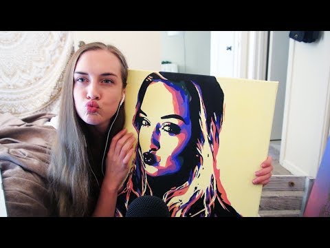 Art Show & Tell (Tapping, Scratching, Tracing) ASMR