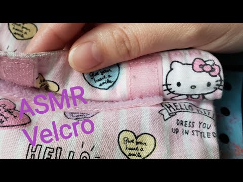 ASMR Velcro Ripping And Fabric Scratching