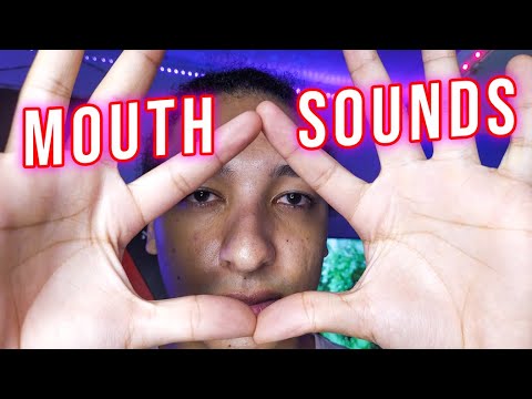 This is the ASMR you were looking for to fall asleep quickly - Mouth Sounds, slow, hand movements