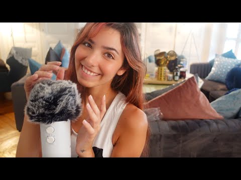 ASMR Pure Close Whispers & Fluffy Mic