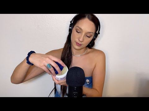 ASMR -  Container, Bottle and Lid Sounds (Opening and Closing), Gentle Tapping