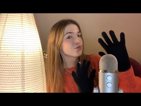 ASMR with gloves (relaxing sounds)