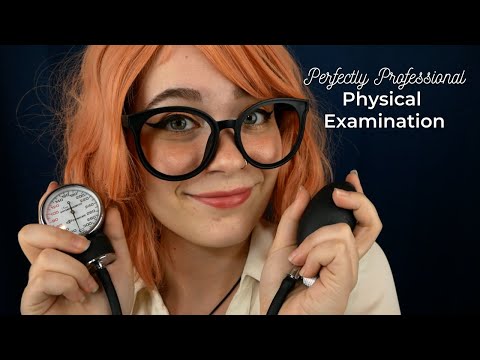 ASMR A Perfectly Professional Physical Exam with Quinn Curry 🩺🧡 | Soft Spoken BoO RP